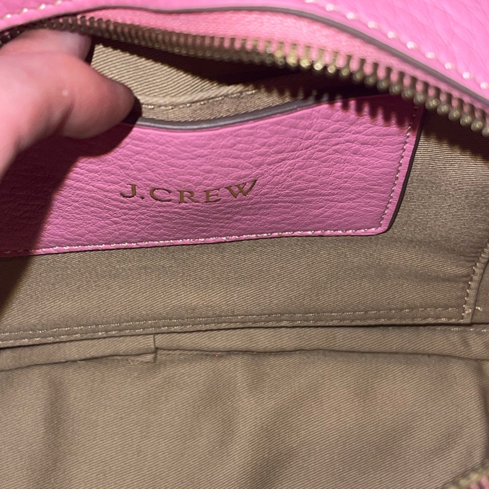 nwot j crew signet Pink Crossbody Bag - Picture 7 of 8